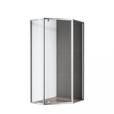 Душевой уголок Cezares Eco ECO-O-P-1-100-C-Cr