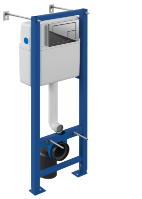 Система инсталляции для унитазов Cersanit Vector 40 64183 + кнопка смыва Corner