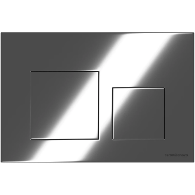 Кнопка смыва Ceramica Nova Balance Square CN12-002CH для инсталляции, хром