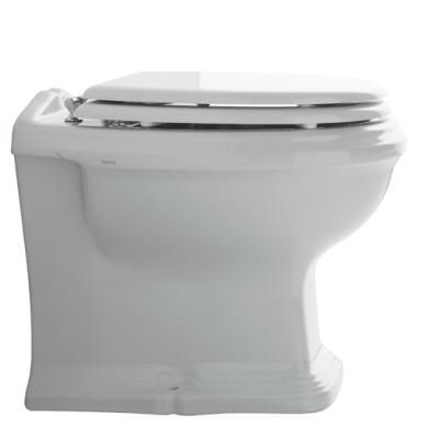 Унитаз приставной Simas Arcade AR891bi горизонтальный выпуск