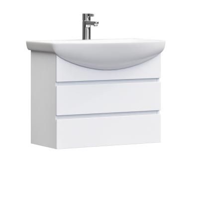 Тумба VIGO под раковину Wing 600-0-2 (Балтика) навесная белый (tp.WIN.BAL.60.2Y белый)