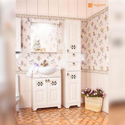 Комплект мебели для ванной Бриклаер КАНТРИ 65KP, бежевый дуб прованс