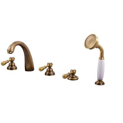 Смеситель Rav Slezak Morava Retro MK476.5PSM для ванны бронза