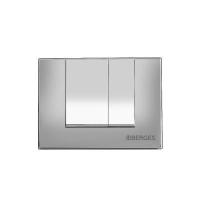 Кнопка смыва Berges Wasserhaus Novum 040043 хром глянцевая