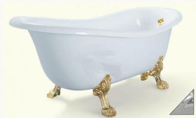 Ванна акриловая Migliori Bella ML.BLL-40.401.CR 170х80 хром, на лапах "LEONE"