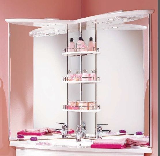 Зеркало Aquaton Лас-Вегас 1A0513U2LA01L 100 L угловое