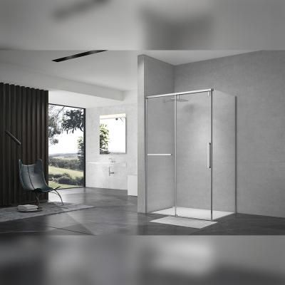 Душевой уголок Terminus Альба прямоугольная 90х120х220, хром