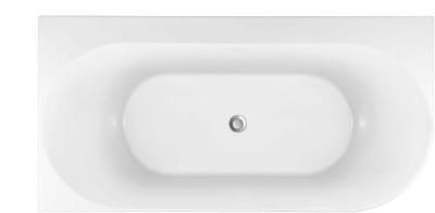 Акриловая ванна Allen Brau Priority 4 А 2.31004.21A 170x78, белый матовый