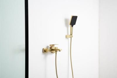 Смеситель для ванны Frap F3QU29KN1-XU23QH, сатин золотой