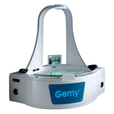 Акриловая ванна Gemy G9070 O с гидромассажем