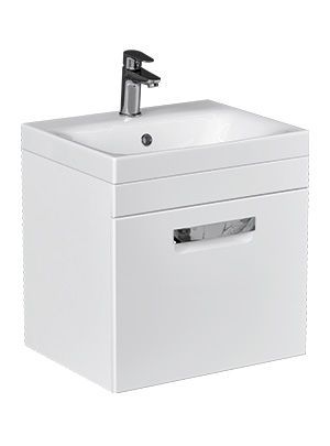 Тумба подвесная Velvex Estea 50.1Y, белый матовый (tp.EST.MOD.50.1Y)