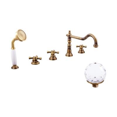 Смеситель Rav Slezak Brilliance BRILLIANCE164.5PSM для ванны бронза