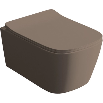 Унитаз подвесной Artceram A16 ASV006 41 00 безободковый, торнадо, бежевый