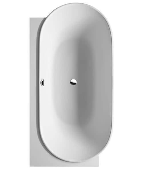 Ванна из из литьевого мрамора Duravit Luv 700433000000000 180x95 пристенная
