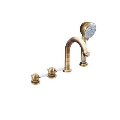 Смеситель Rav Slezak Labe L562.5PSM для ванны бронза