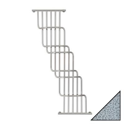 Полотенцесушитель водяной Сунержа Нега 1700х1000 античное белое серебро