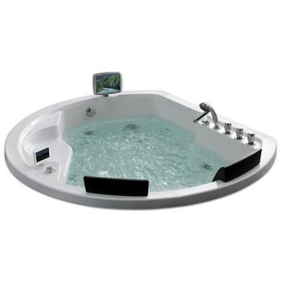 Акриловая ванна Gemy G9053 O с гидромассажем