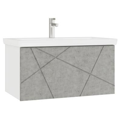 Тумба VIGO Geometry под раковину Geometry 800-0-1 (Como) навесная бетон (035 бетон)