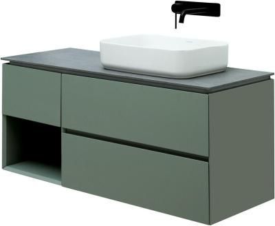 Тумба под раковину Allen Brau Infinity 120 1.21007.CGM R олива матовый