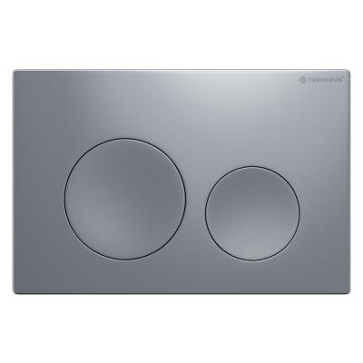 Клавиша смыва Terminus 62K24х16C, хром