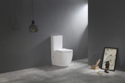 Унитаз напольный Ceramalux TR2176 TORDNADO, белый глянец