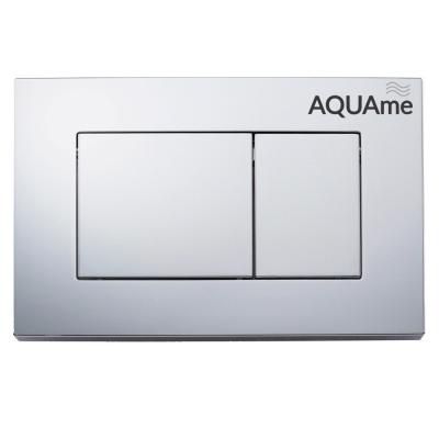 Панель смыва AQUAme AQM4102CR, хром
