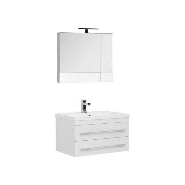 Тумба под раковину Aquanet Нота 00171487 75 белая