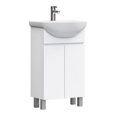 Тумба VIGO под раковину Wing 500-2-0 (Балтика) белый (tn.WIN.BAL.50.2D белый)