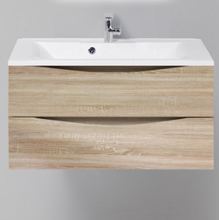 Тумба с раковиной BelBagno Marino MARINO-900-2C-SO-WO-P 90 rovere bianco Тумба с раковиной BelBagno Marino MARINO-900-2C-SO-WO-P 90 rovere bianco