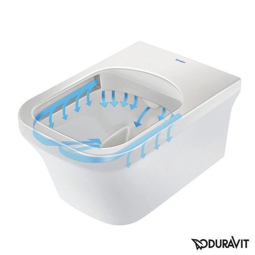 Унитаз подвесной Duravit P3 Comforts 2561090000 Rimless