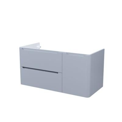 Тумба подвесная, 100 см, светло-серый, Edifice, IDDIS, EDBUI1FU0LBT0iUQ95OK подходит умыв. 0101000i28