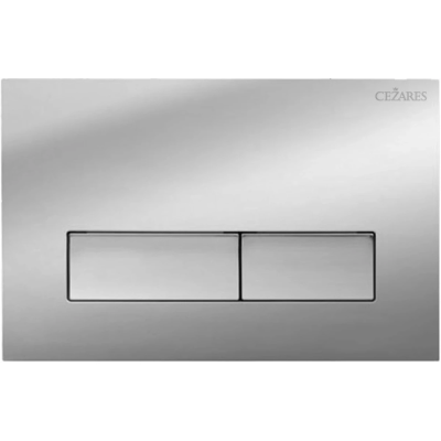 Кнопка смыва Cezares Slider SLIDER-BTN-01 для инсталляции, хром