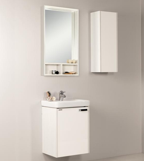 Тумба под раковину Aquaton Йорк 1A170901YOAY0 50 М белый/выбеленное дерево