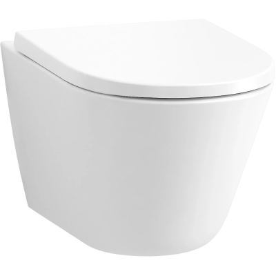 Унитаз подвесной Jacob Delafon Bastille EDAS102-00 безободковый, торнадо, белый