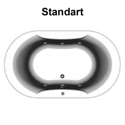 Акриловая ванна Kolpa San Gloriana 190х110