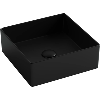 Раковина-чаша Ceramica Nova Element CN6068MB 36,1x36,1 см, накладная, черный матовый