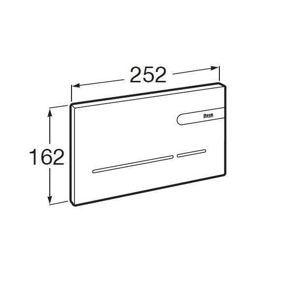 Кнопка смыва Roca EP-2 890102009 электронная, белый
