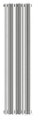 Дизайн-радиатор Сунержа Эстет 1200х325 хром (8 секций) водяной