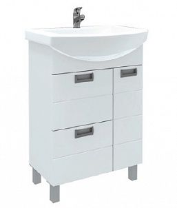 Тумба под раковину Aquanet Сити 00172683 60 белая
