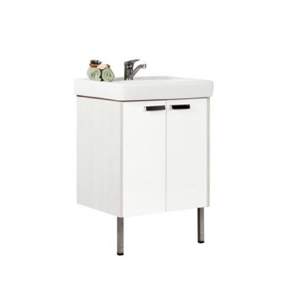 Тумба под раковину Aquaton Йорк 1A170201YOAY0 60 белый/выбеленное дерево