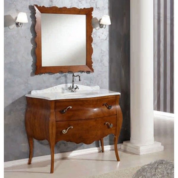 Мебель для ванной Tiffany World Barocco 7241 ant bassanese/сr 116 состаренный орех