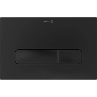 Кнопка смыва Kludi Unifix 30PP0139 для инсталляции, черный матовый
