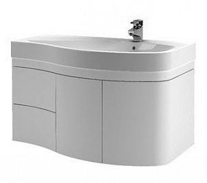 Тумба под раковину Aquanet Сопрано 2-95 00169633 R белая