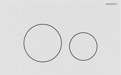 Кнопка смыва Geberit Sigma 40 115.628.JT.1 для инсталляции, белый матовый