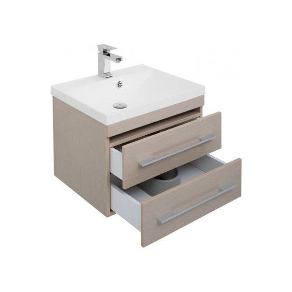 Тумба под раковину Aquanet Нота 00171485 58 светлый дуб