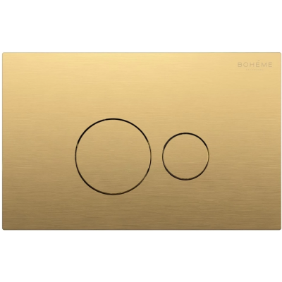 Кнопка смыва Boheme 668-MG для инсталляции, золотой матовый