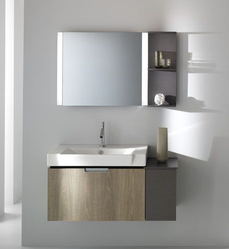 Тумба для комплекта Jacob Delafon Reve EB1131-HU (EB1131-G1C) 80 см, 1 ящик, белый бриллиант