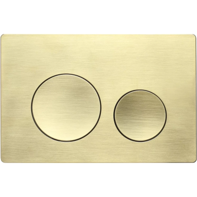 Кнопка смыва Veconi Flush V2 FLV2-G для инсталляции, золотой матовый