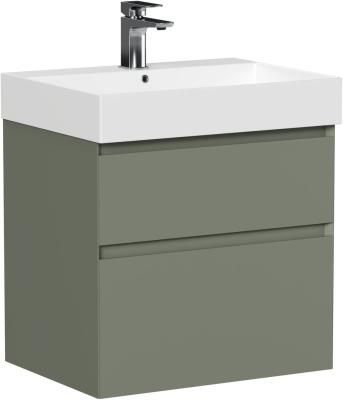 Тумба под раковину Allen Brau Infinity 60 1.210024.CGM олива матовый