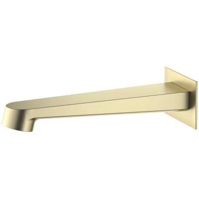 Излив для ванны Aquatek Оберон AQ1241BG 183 мм, золотой матовый